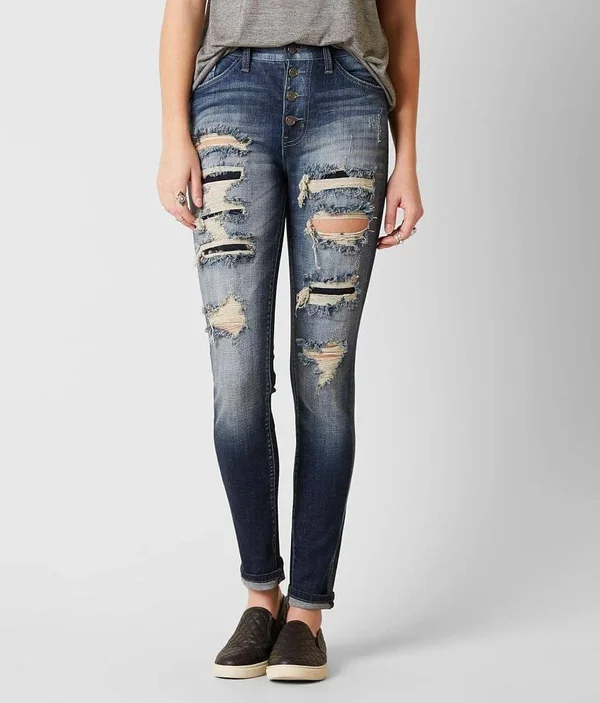 Kancan High Rise Skinny Stretch Jean - Blue 24/31, Women's