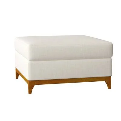 Birch Lane Heritage Daan Ottoman Body Fabric: Conversation Pearl
