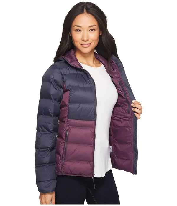 Columbia Explorer Falls Hooded Down Jacket - Women's Dusty Purple/India Ink, Xs