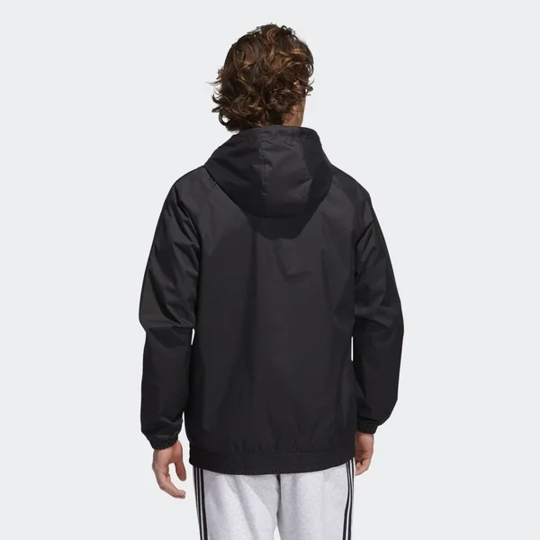 Adidas Originals Triple Stripe Windbreaker - Black