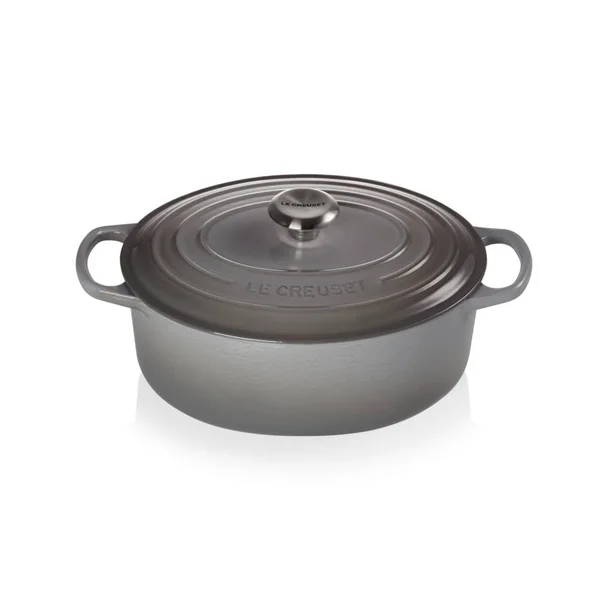 Le Creuset Oval Casserole Cast Iron 31 cm Mist Grey