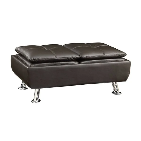 Wildon Home Cocktail Ottoman - Brown