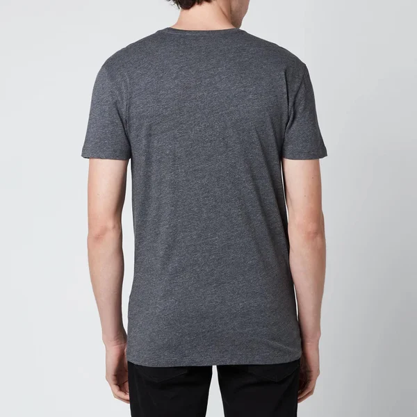 Polo Ralph Lauren Men's Cotton 3-Pack Crewneck T-Shirts - Navy/Charcoal Heather/White - L
