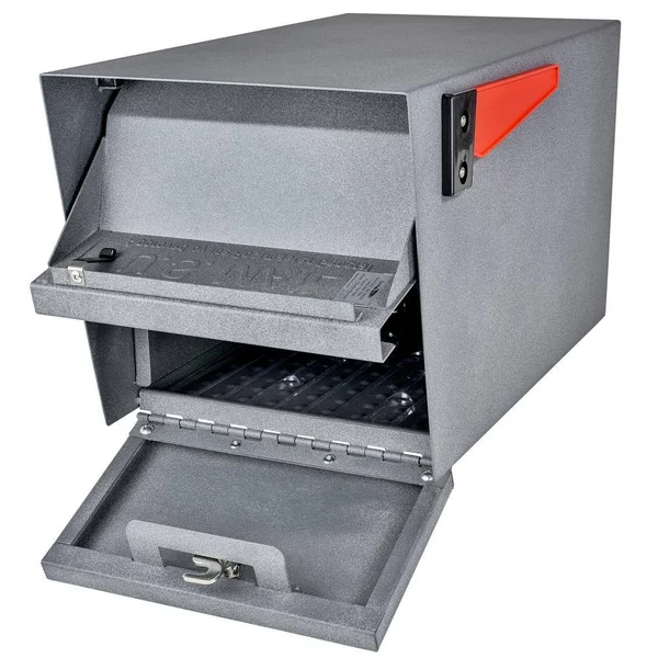 Mail Boss 7505 Mail Manager Locking Security Mailbox, Granite
