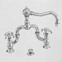 Newport Brass 1691/24A Virginia Lavatory Bridge Faucet French Gold