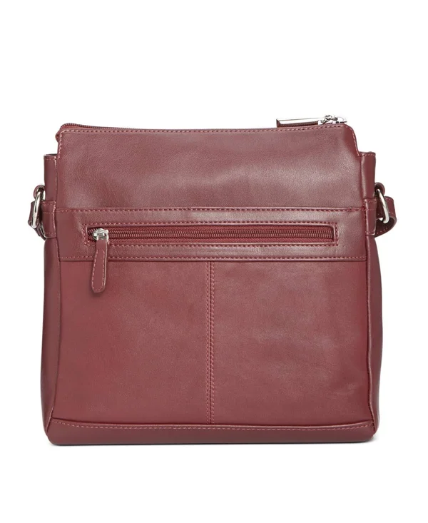 Giani Bernini Handbag - Nappa Front Zip Crossbody - Black