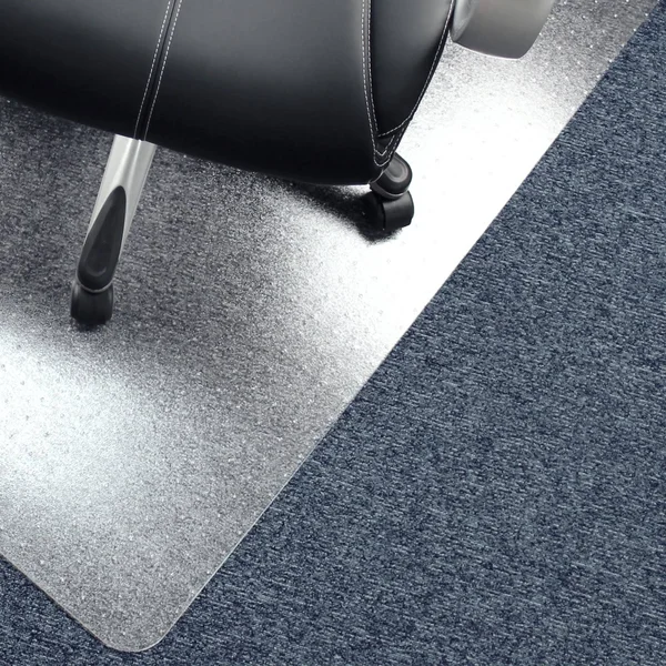 Floortex Chair Mat 48x22 x 60x22 for Plush Pile Carpets