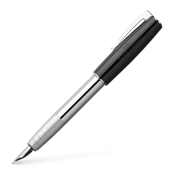 Faber Castell Loom Fountain Pen Piano Black Medium