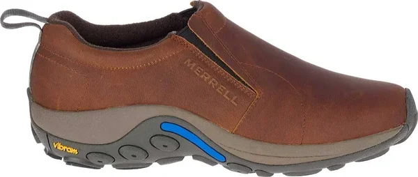 Merrell Men's Jungle Moc Leather Waterproof Ice+ - Size: 13, Merrell Oak