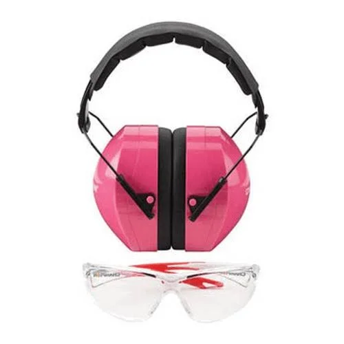 Champion Ballistic Passive Ears and Eyes Combo (Pink)