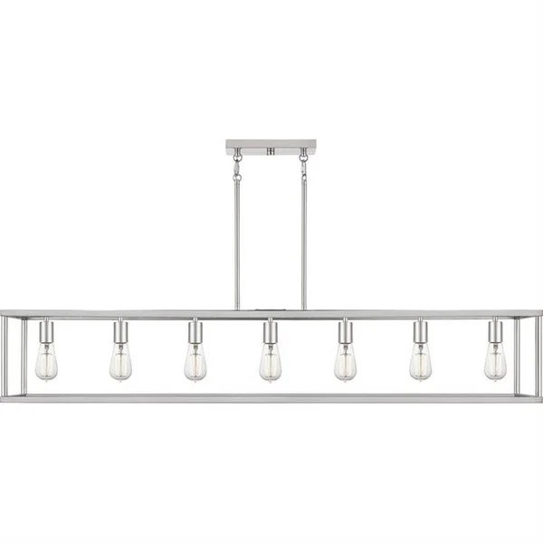 Clumber Field - 7 Light Island Western Bronze Finish-Bailey Street Home-71-BEL-3093603