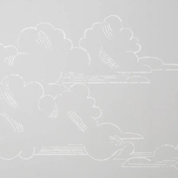 Vintage Cloud Grey Wallpaper - Gray