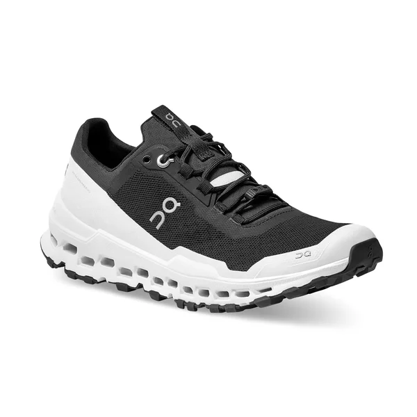 on Cloudultra Trail Running Shoe Men's - Black/White, 14