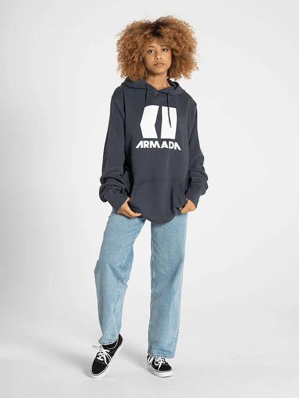 Armada Icon Hoodie - Men's Heather Grey, XL