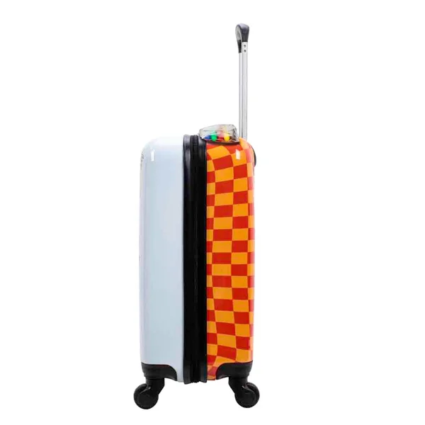Crckt 21x22 Kids& Drawable Hardside Carry on Spinner Suitcase - Travel Icons