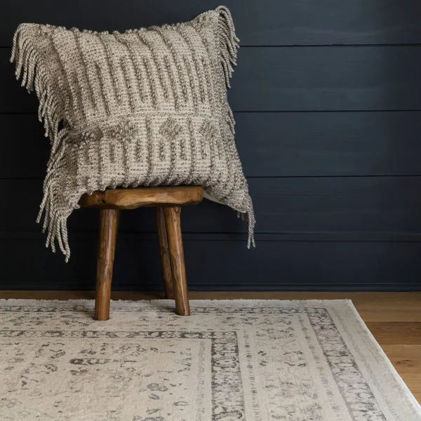 Magnolia Home Everly VY-05 Ivory, Sand Area Rug - 2&-7x22 x 4&