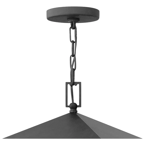 Hinkley Harbor Outdoor Hanging Light - Satin Black - 2572SK