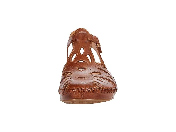 Pikolinos Womens Puerto Vallarta 655-8312 Brandy Leather Sandals 38 EU