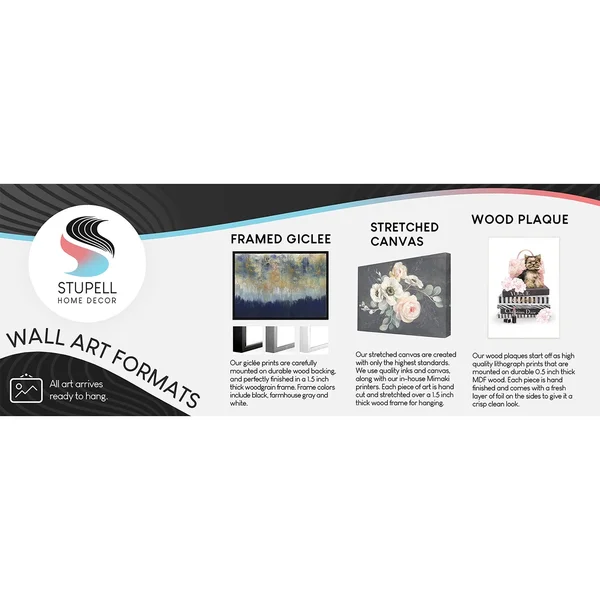 Stupell Industries Laundry Wash Dry & Fold Phrase Minimal White Black Framed Wall Art - 16 x 20