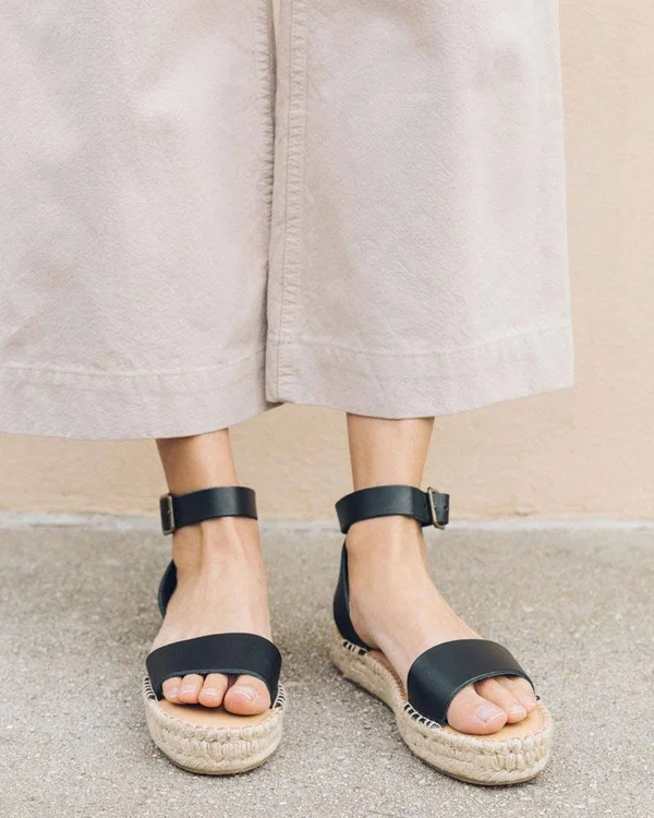 Soludos Cadiz Sandal - Platinum, 7.5