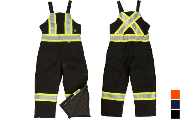 Work King Men's Insulated Safety Overall Orange Xs