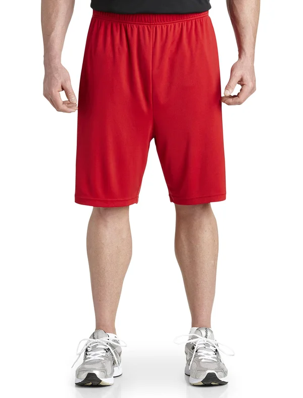 Recaro North Play Dry Tech Athletic Shorts - Men's, Size: 8x, Red Black
