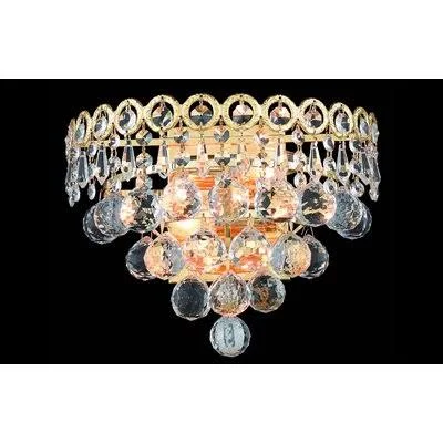 Zoila 1-Light Crystal Chandelier House of Hampton Finish: Chrome