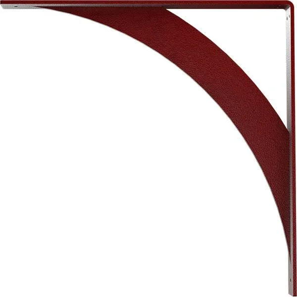 2x22W x 20x22D x 20x22H Legacy Steel Bracket Hammered Bright Red