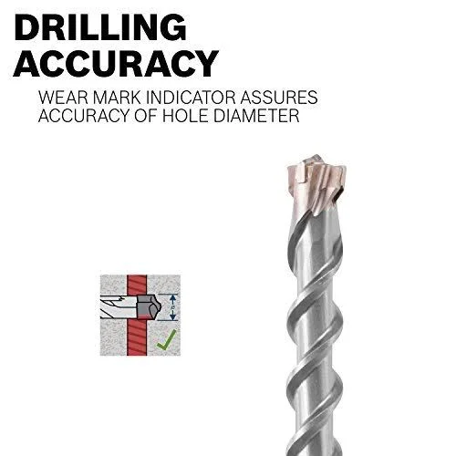Bosch HC5033 Wild-Bore 3/4x22 x 31x22 x 36x22 SDS-Max Carbide-Tipped 4-Cutter Drill Bi
