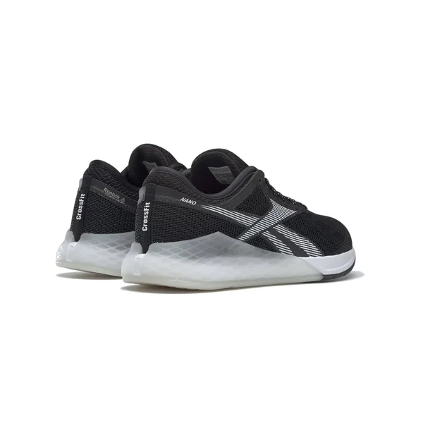 Reebok Nano 9 Black/White/Silver - Women's, Size: 11