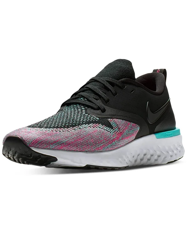 Nike Women's Odyssey React Flyknit 2 Running Shoes - Black - Size 7.0