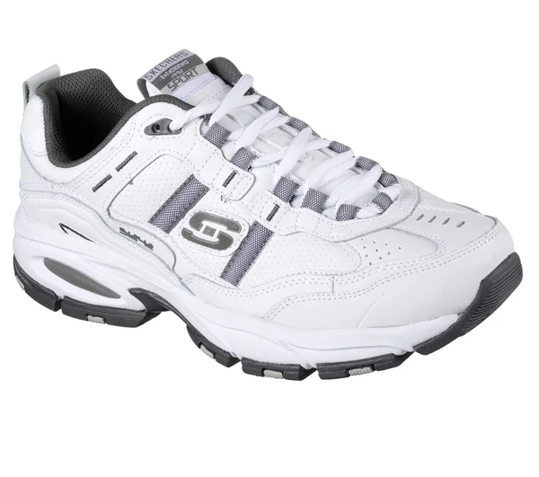 Skechers Men's Vigor 2.0–Serpentine Shoes - White, 8.5