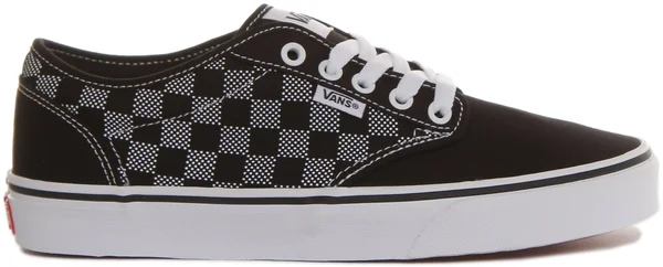 Vans Atwood Sneaker, Men's, Black/White, Size 9, Sneakers