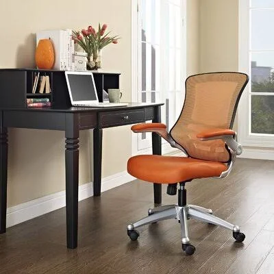 Mccrady Ergonomic Mesh Task Chair Upholstery Color: Orange