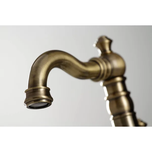Kingston Brass FSC1970PX American Classic 8 in. Widespread Bathroom Faucet, Matte Black