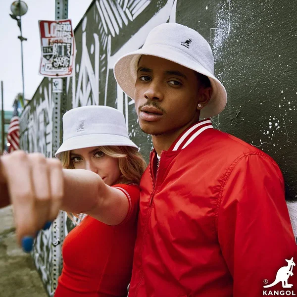 Kangol Bermuda Bucket Hat White