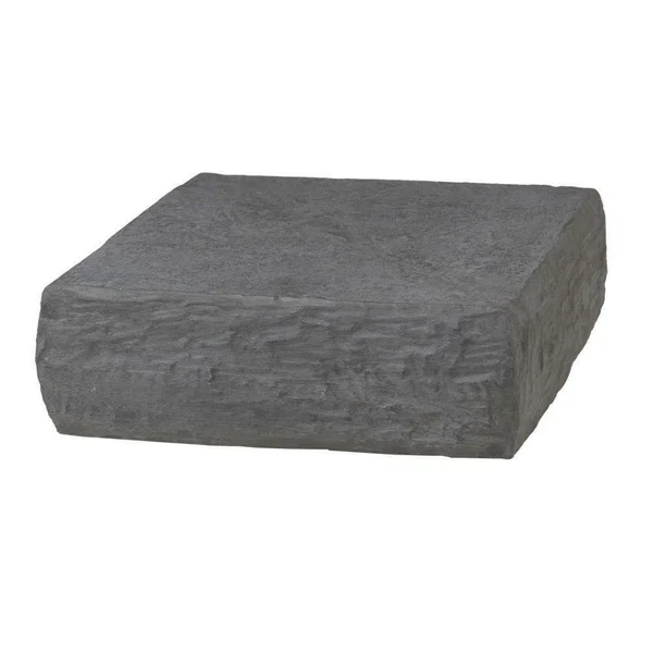 DeckoRail 8 in. x 8 in. Natural Gray Composite Plateau Postcover Cap