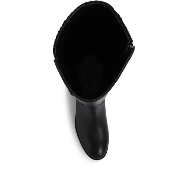 Jones Bootmaker Women's Arya Leather Knee High Boots - Black - US 07
