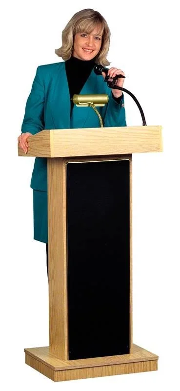 Oklahoma Sound Orator 800x Standard Height Sound Lectern