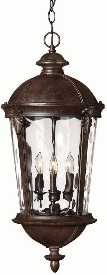 Hinkley Windsor Hanging Outdoor Light - River Rock 1892RK