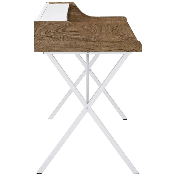 Modway Bin Office Desk - Walnut