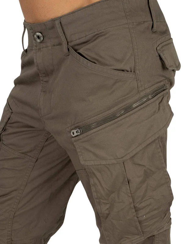 G-Star Raw Mens Rovic Zip 3D Straight Tapered Pants