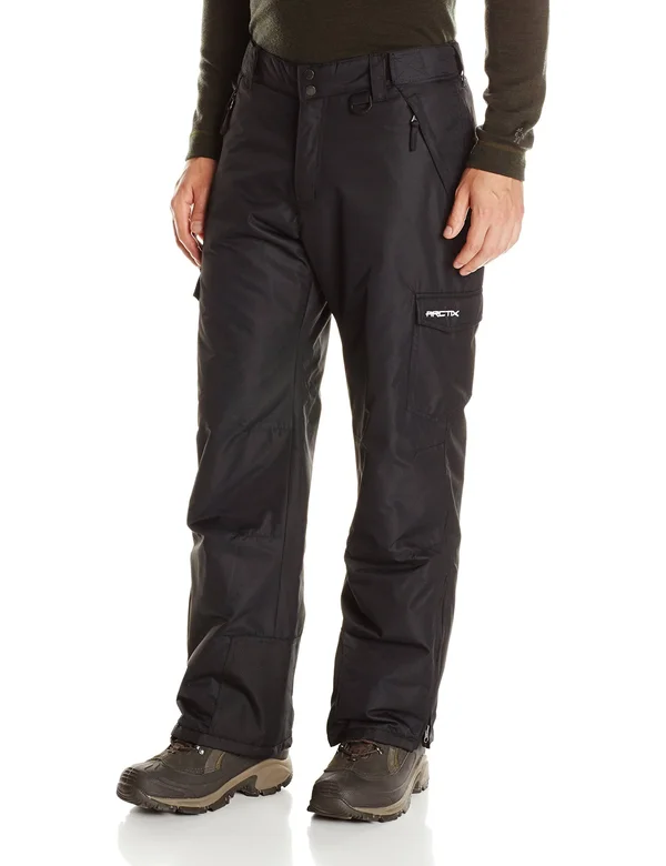 Arctix Men's Cargo Snow Pants - Medium, Black