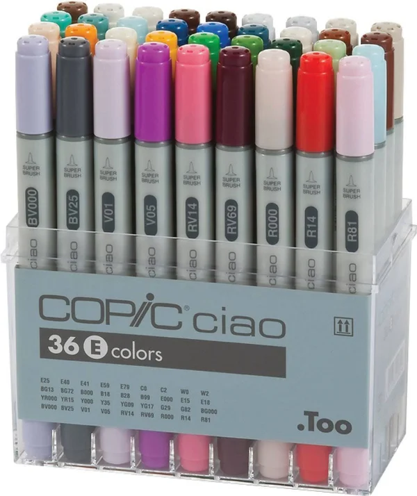 Copic Ciao Marker 36 Set E