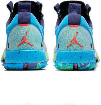 Nike Air Jordan 34 Low &EYBL& Regency Purple/Rage Green/Persian Violet/Flash Crimson Basketball Shoes/Sneakers CZ7747-500 (US Si