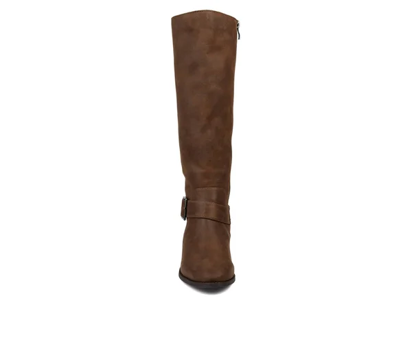 Journee Collection Women's Extra Wide Calf Winona Boot - Brown
