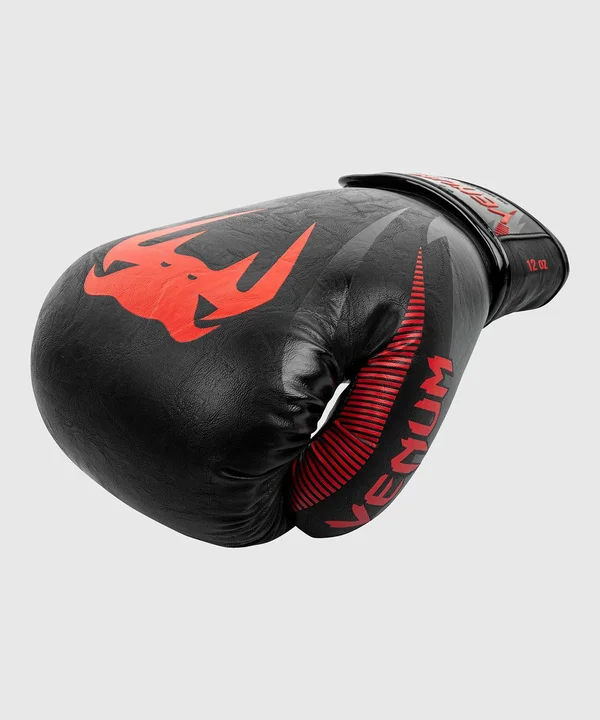Venum Impact Boxing Gloves - Black/Red Black/Red - 8 oz