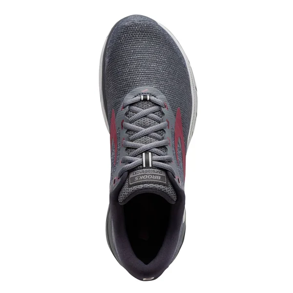 Brooks PureCadence 7 Shoe Men's Running - Ebony-Dark RED-Black, 11