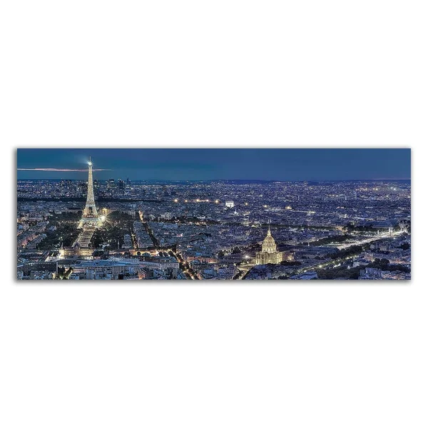 16x22 x 48x22 Paris Le Nuit NO. 1 by Alan Blaustein Print on Canvas