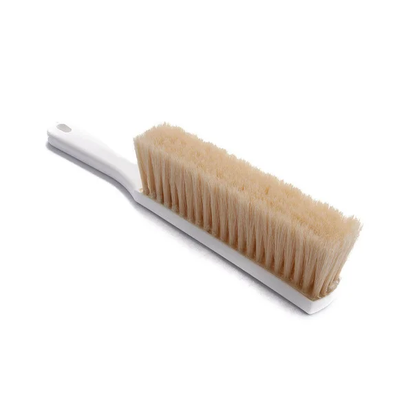 Bench/counter Brush - 13-3/4x22 Long, White Bristles
